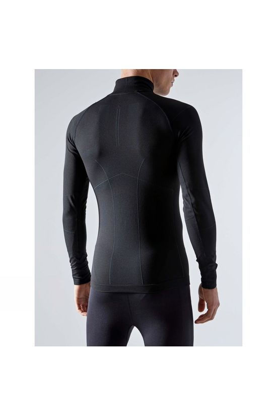 Craft Active Intensity Zip Baselayer Black/Asphalt
