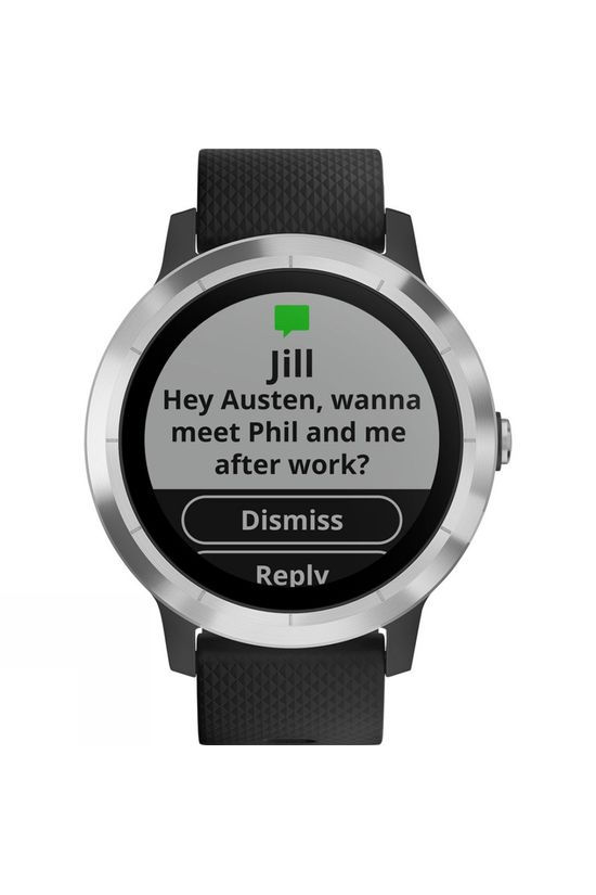Garmin Vivoactive 3 GPS Smartwatch Black/Stainless
