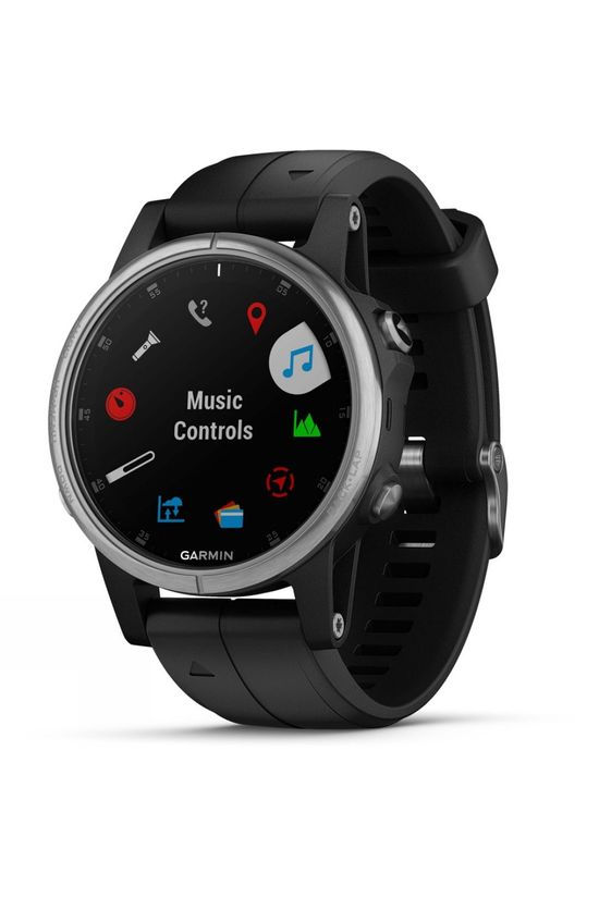 Garmin Fenix 5S Plus Multisport GPS Watch Silver/Black