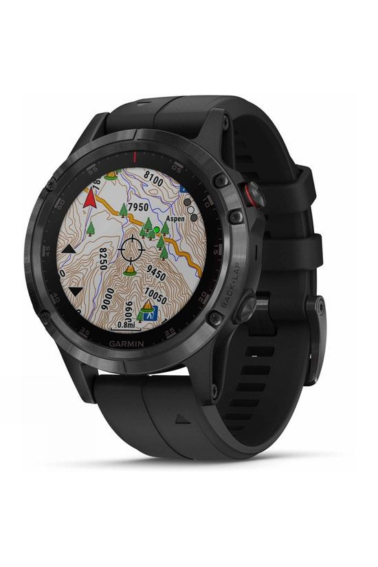 Garmin Fenix 5 Plus Sapphire Multisport GPS Watch Black with Black Band