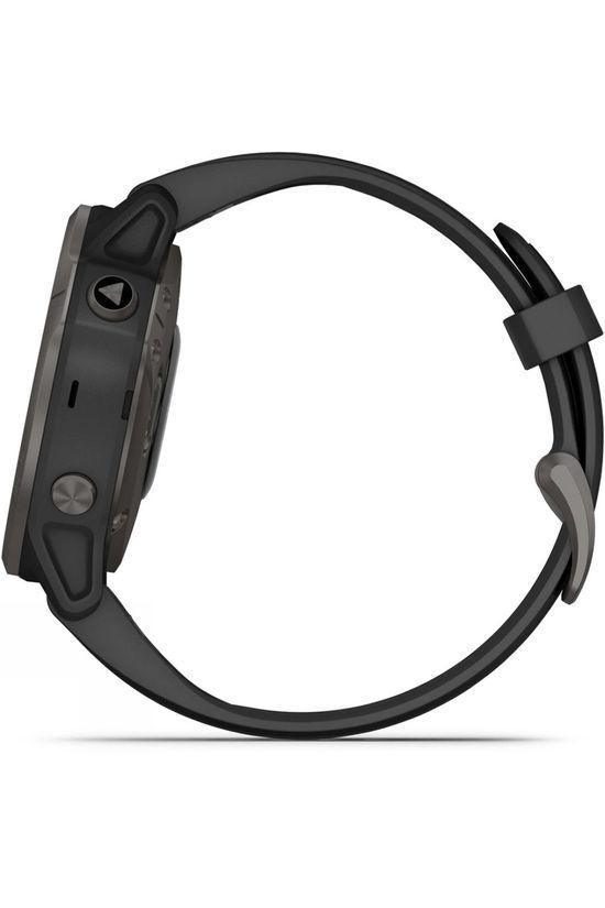 Garmin Fenix 6S Sapphire Multisport GPS Watch Carbon Grey DLC/Black Band