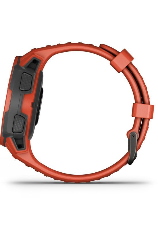 Garmin Instinct Solar GPS Watch Flame Red