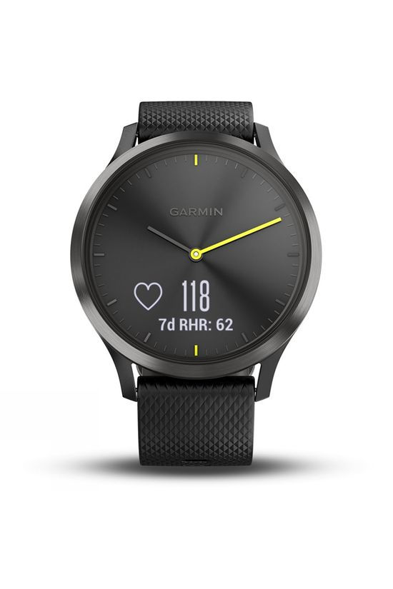 Garmin Vivomove HR Hybrid Smartwatch Black/Black