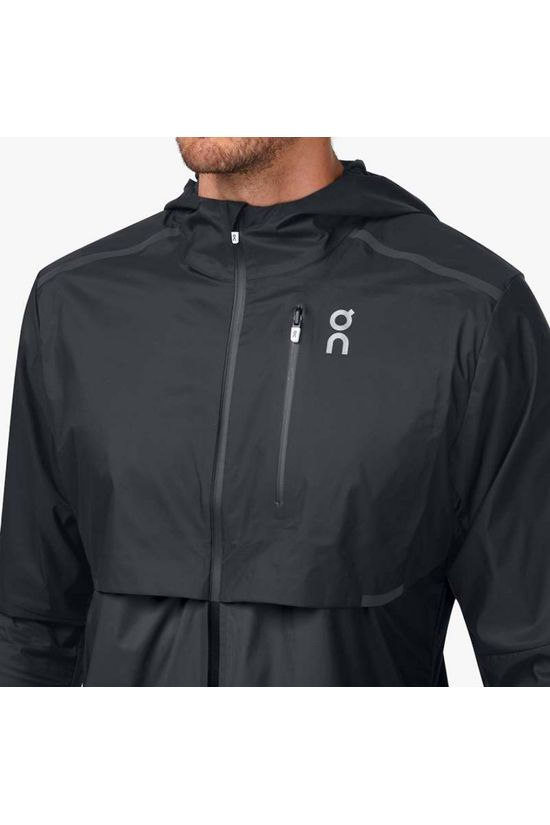 On Mens Weather Jacket Black/Shadow