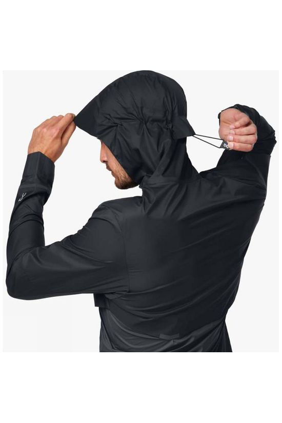 On Mens Weather Jacket Black/Shadow