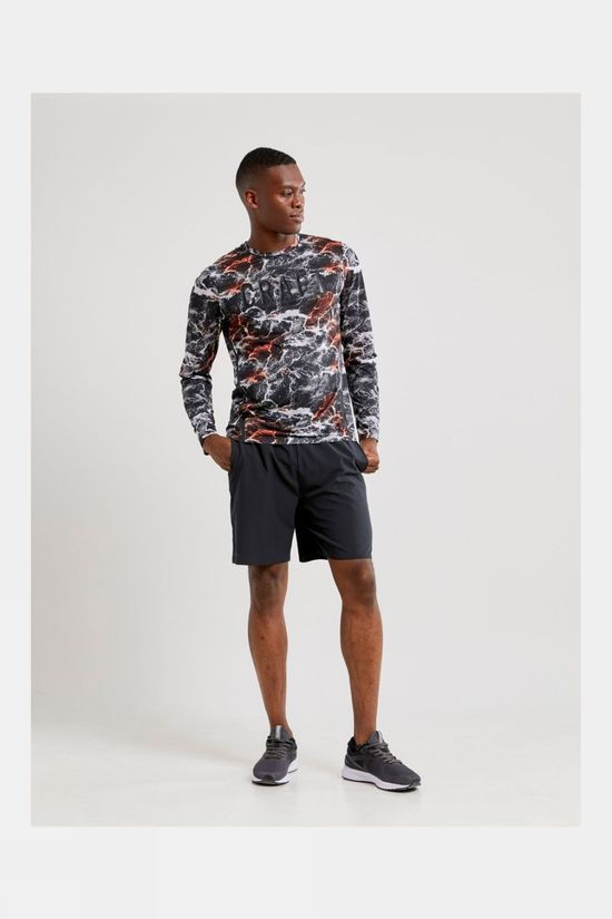 Craft Vent Mesh Long Sleeve Tee Multi/Black