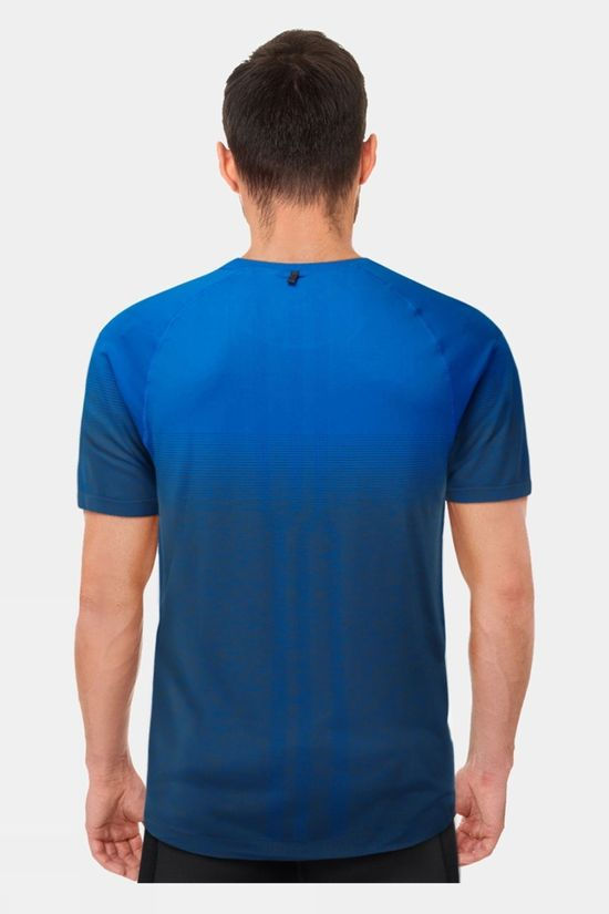 Ronhill Men's Tech Marathon Tee Atlantic/Grey Marl