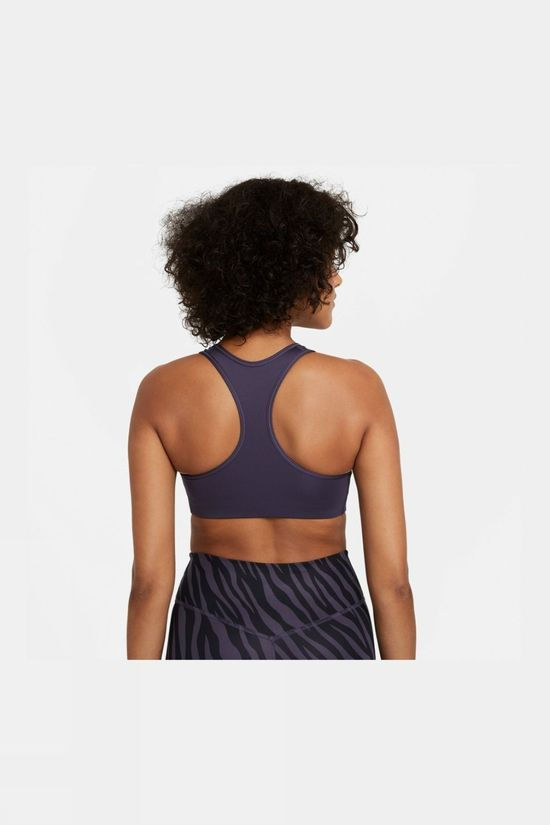 Nike Women's Swoosh Pad Bra Dark Rasin