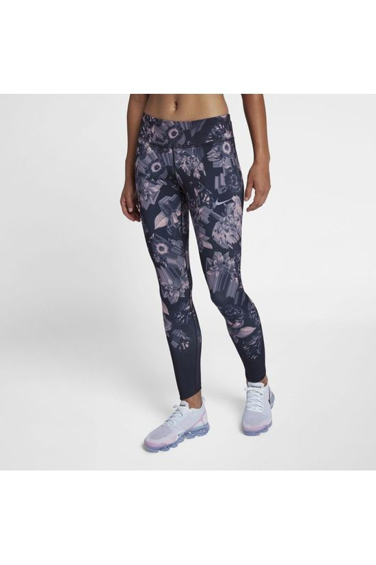 Nike Women's Epic Lux Tights Print  Gridiron/Storm Pink