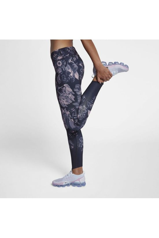 Nike Women's Epic Lux Tights Print  Gridiron/Storm Pink