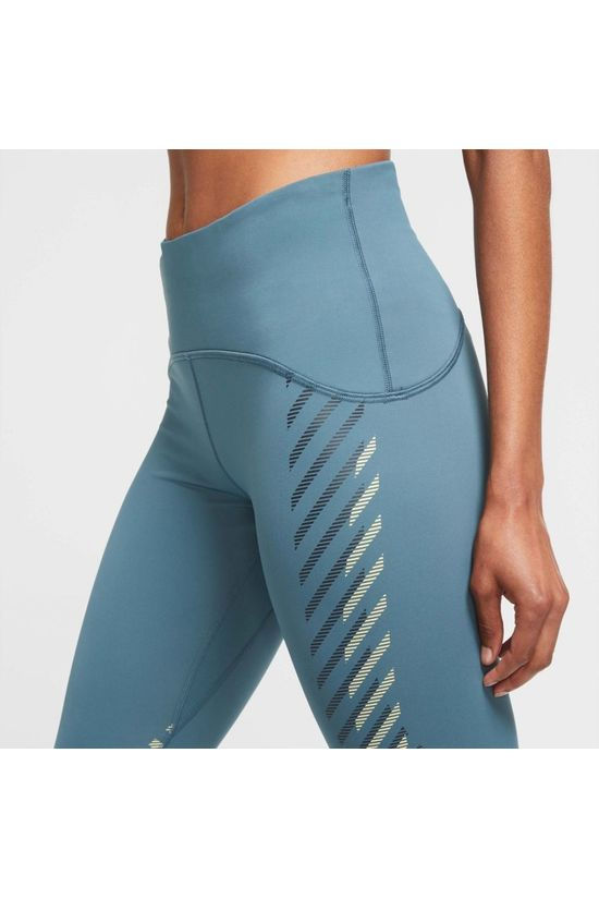 Nike Women's Speed Runway 7/8 Tight Ash Green