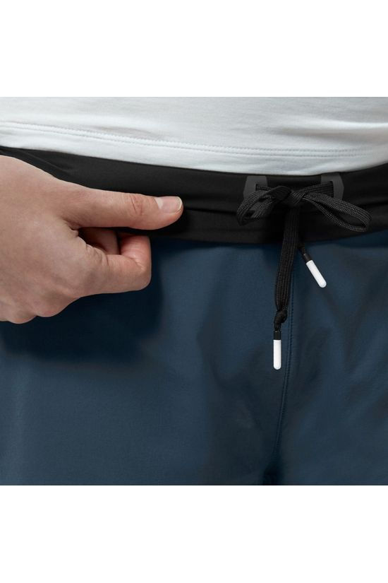 On Womens Running Shorts Navy/Mulberry