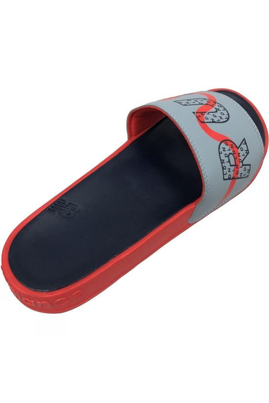 New Balance Mens Run London Edition Slide Red/Navy