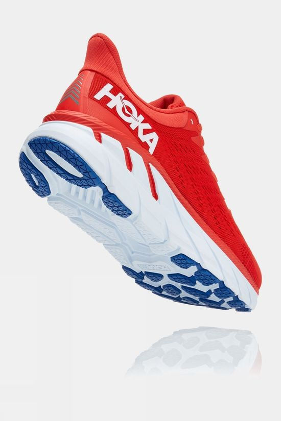 Hoka One One Men's Clifton 7 Fiesta/White