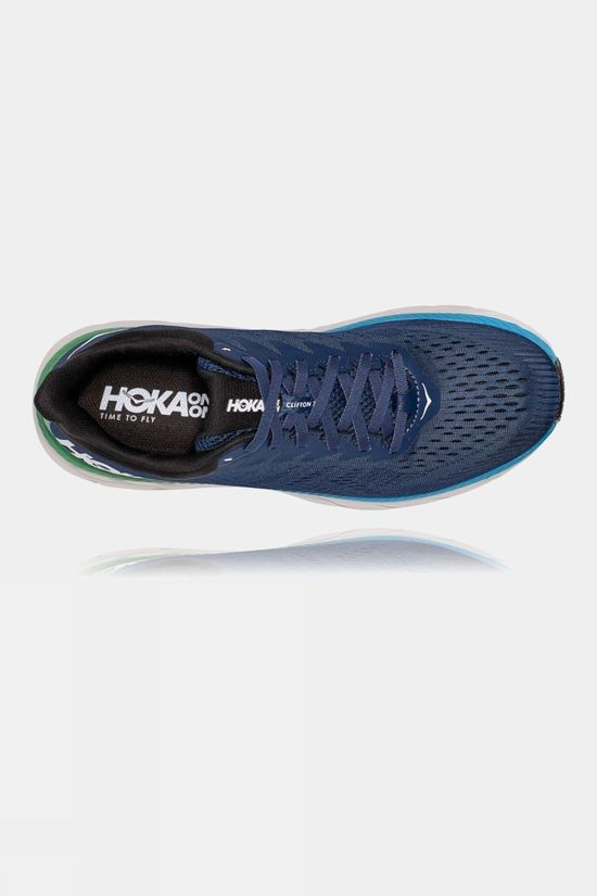 Hoka One One Men's Clifton 7 Wide Moonlit Ocean/Anthracite