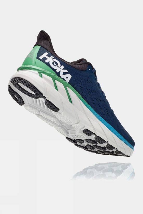 Hoka One One Men's Clifton 7 Wide Moonlit Ocean/Anthracite