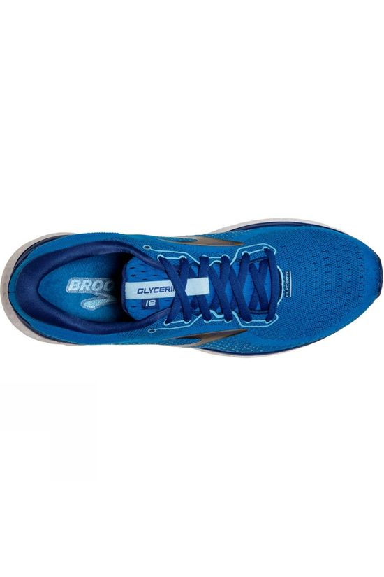 Brooks Men's Glycerin 18 Blue/Mazarine/Gold