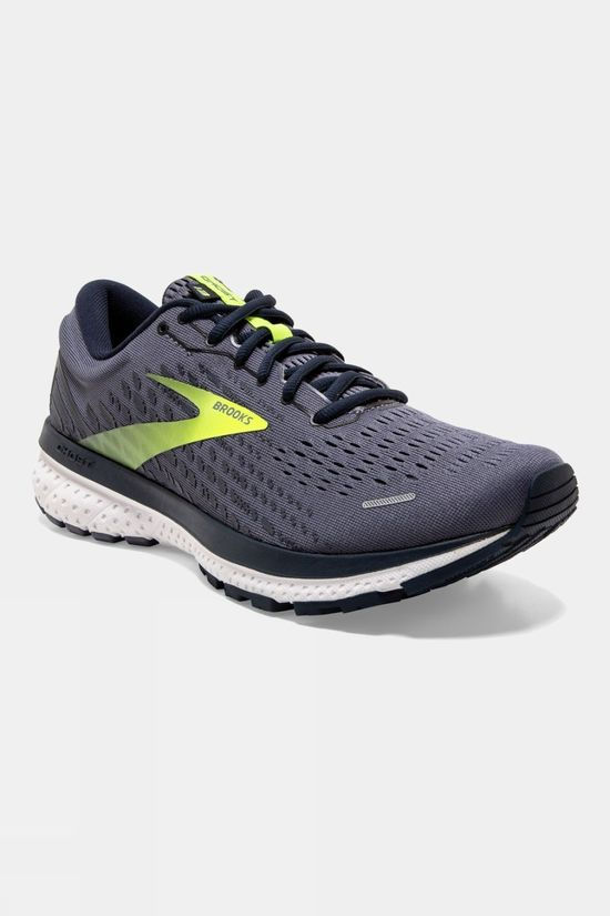 Brooks Men's Ghost 13 Grey/Navy/Nightlife