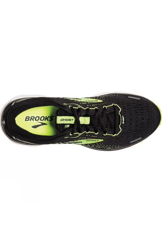 Brooks Men's Ghost 13 Wide Black/Nightlife/White