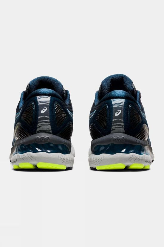 Asics Mens GEL- Nimbus 23 Carrier Grey/Digital Aqua