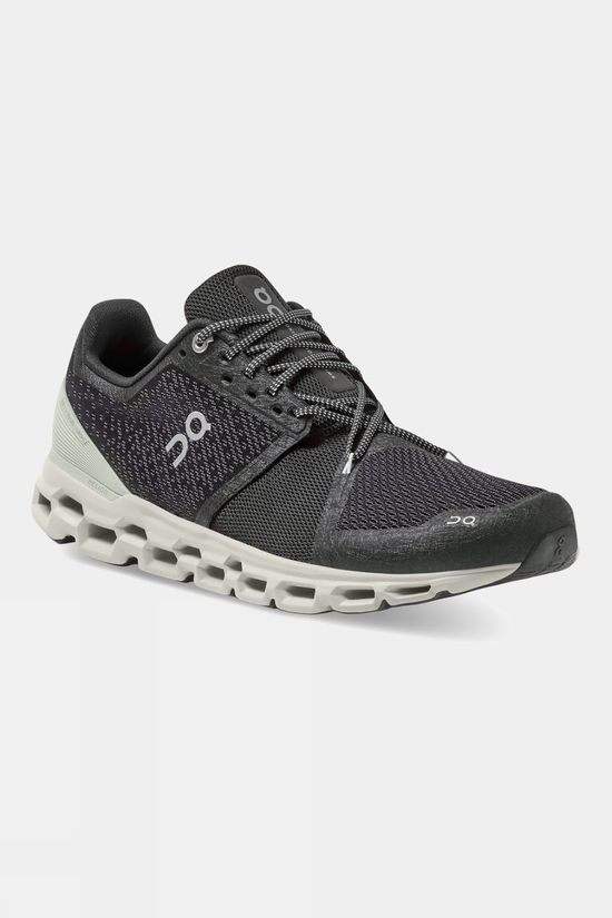On Men's Cloudstratus Black/Mineral