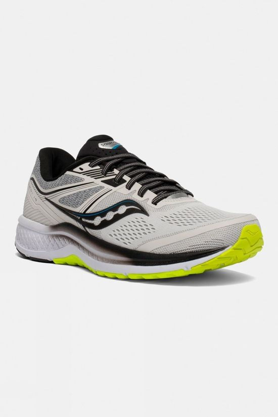 Saucony Mens Omni 19 Fog/Citrus