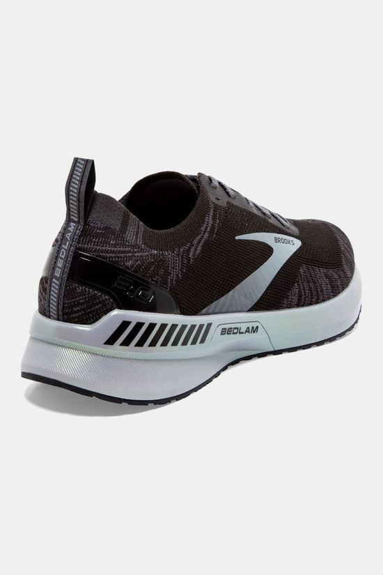Brooks Mens Bedlam 3 Black/Blackened Pearl/White