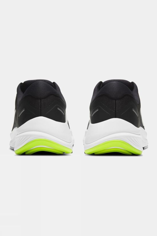 Nike Mens Air Zoom Structure 23 Black/ Metallic Silver-volt-anthracite