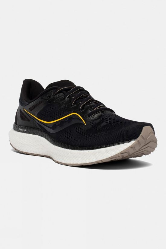 Saucony Men's Hurricane 23 Black/Vizigold