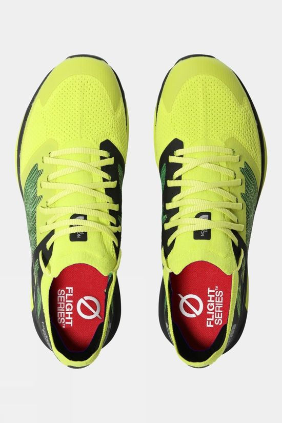 The North Face Mens Flight Vectiv Shoe Sulphur Spring Green/TNF Black