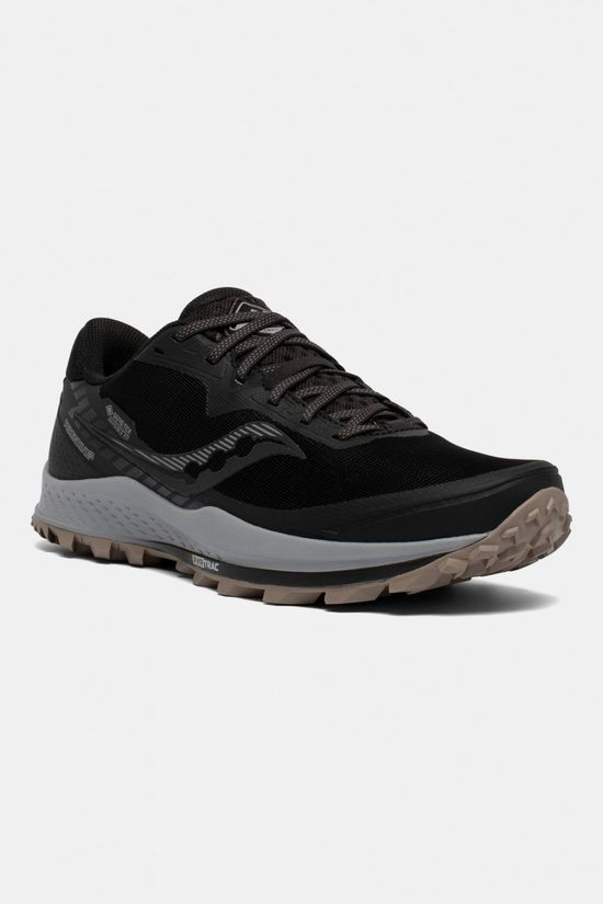 Saucony Men's Peregrine 11 GTX Black/Gravel