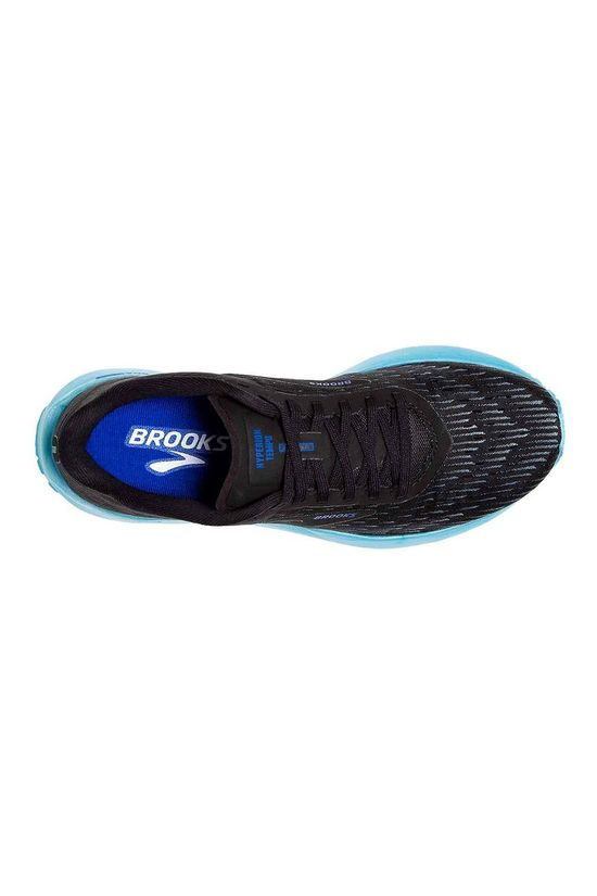 Brooks Mens Hyperion Tempo Black/Iced Aqua/Blue