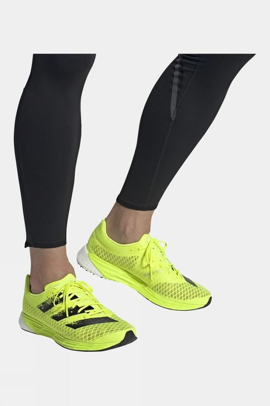 Adidas Men's Adizero PRO Solar Yellow/Core Black/Ftwr White