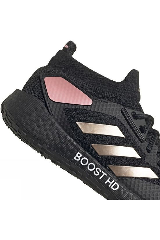 Adidas Womens Pulseboost HD Core Black/Copper Metallic/Glow Pink