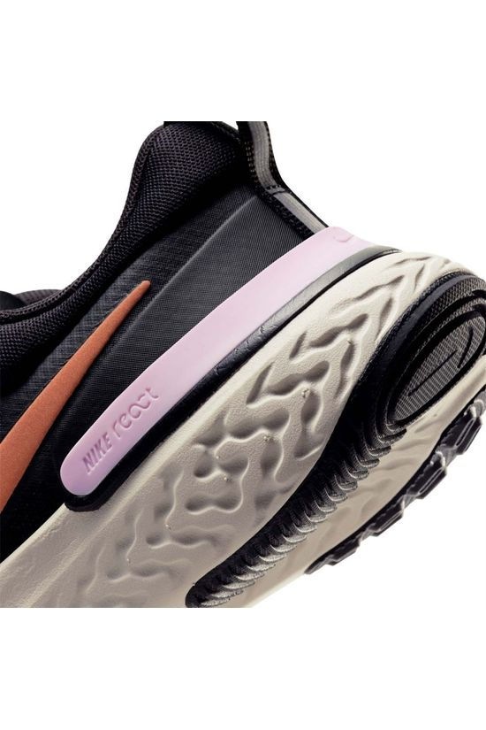 Nike Women's  React Miler Black/Metallic Copper Pink