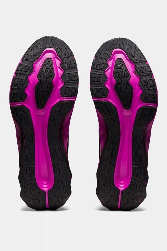 Asics Womens Novablast Black/Carrier Grey