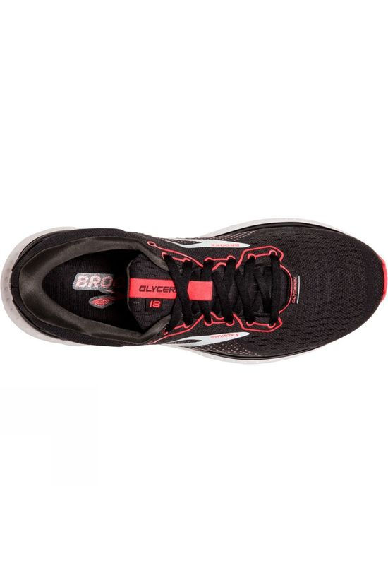 Brooks Women's Glycerin 18 Black/Coral/White