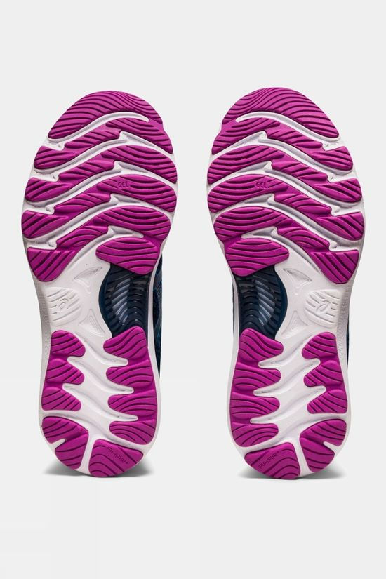 Asics Womens GEL-Nimbus 23 Grand Shark/Digital Aqua