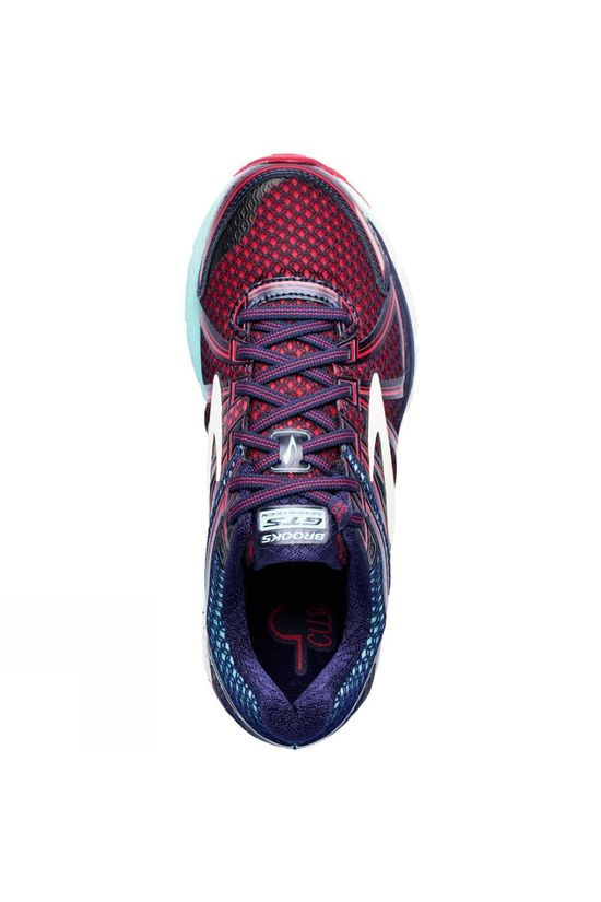 Brooks Womens Adrenaline GTS 17 Limpet Shell/Evening Blue/Virtual Pink