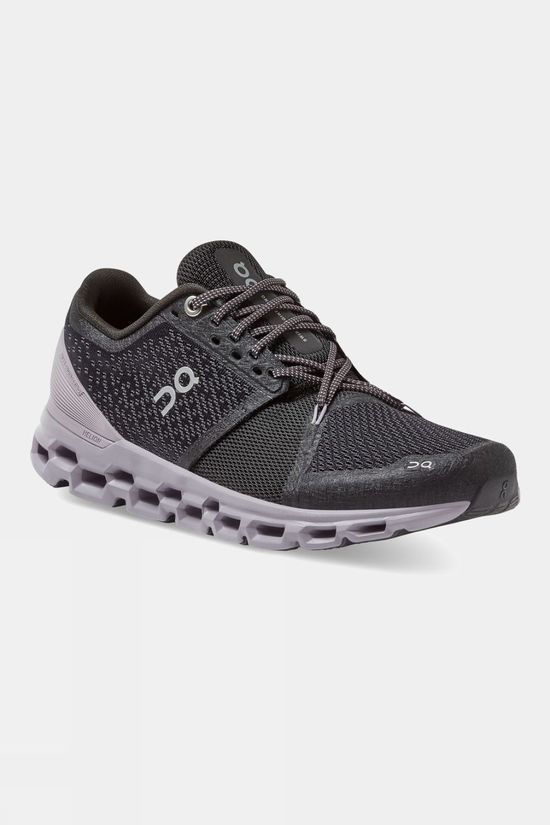 On Women's Cloudstratus Black/Lilac