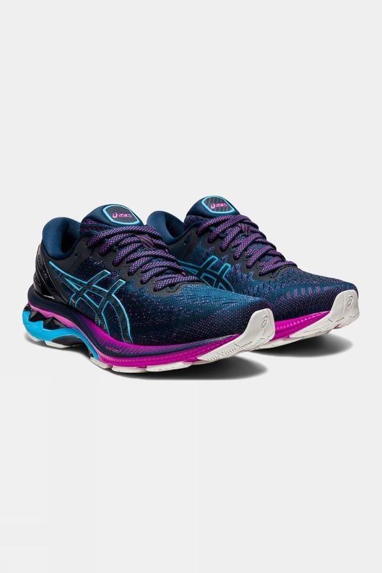Asics Women's Gel-Kayano 27 French Blue/Digital Aqua