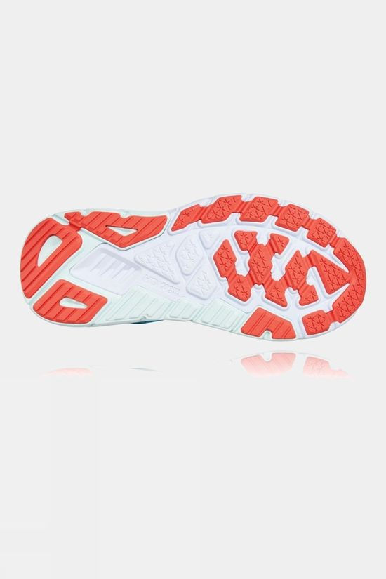 Hoka One One Womens Arahi 5 Mosaic Blue/Luminary Green