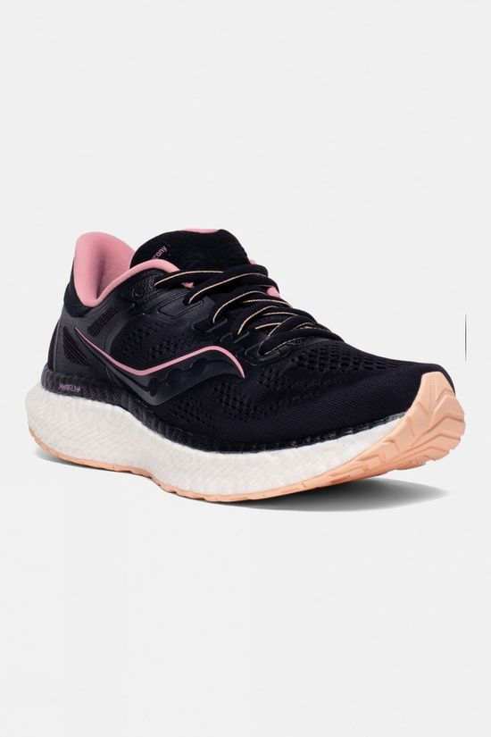 Saucony Women's Hurricane 23 Black/Rosewater
